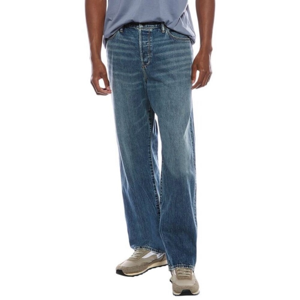 Todd Snyder Men's Relaxed Jeans in Blue